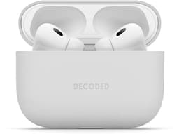 DECODED Siliconen AirPods Hoesje - Geschikt voor AirPods Pro 3 - Soft Touch Silicone - Ondersteund Draadloos Opladen - Valbescherming - Grijs — thumbnail 1