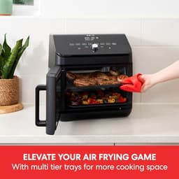 XL Heteluchtfriteuse 13 Liter met Multifuntionele Kookmogelijkheden voor Bakken, Grillen en Roosteren — thumbnail 4