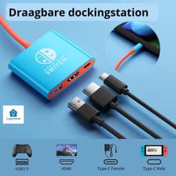 Docking station - Geschikt voor Nintendo Switch — thumbnail 3