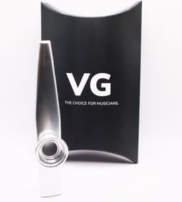 VG Kazoo muziekinstrument | zilverkleurig — thumbnail 1