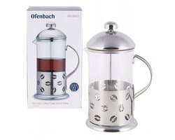 Glazen French Press 1000 ml voor Koffie & Thee - Hittebestendig