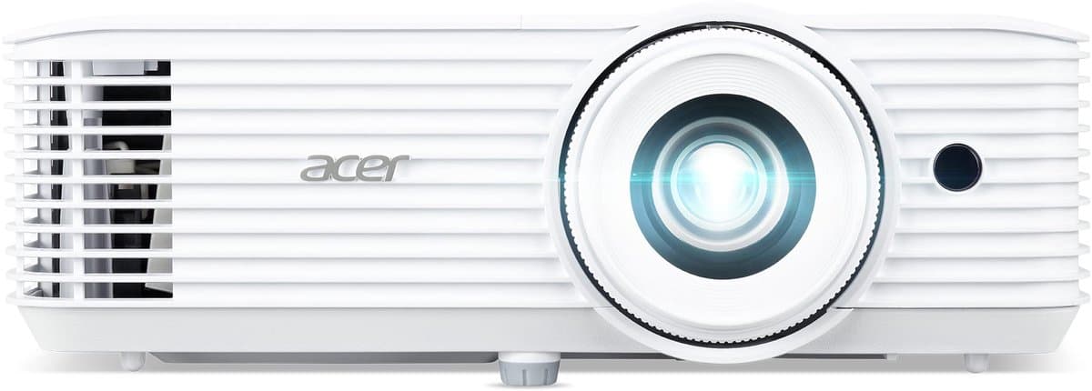 Acer H6816ATV Android TV DLP-Beamer (4K UHD (3.840 x 2.160 Pixel) 4.000 ANSI Lumen, 10.000:1 Kontrast, 3D, Keystone, 1x 10 Watt Lautsprecher, HDMI (HDCP)) weiß, Home Cinema — afbeelding 1