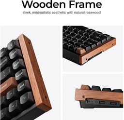 Keychron K2 HE Special Edition toetsenbord nebula switch zwart — thumbnail 3