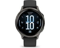 Garmin Venu 4 - Multisport smartwach - 41 mm - AMOLED - Slate Grijs/Zwart