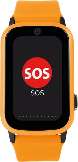 One2track Connect UP oranje | GPS horloge voor kinderen | Bekijk de locatie van je kind. Stel veilige zones in. En videobellen met de leukste smartwatch voor kinderen — thumbnail 4