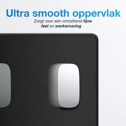 Qost - Extended Muismat - Zwart - 90 x 45 cm - Antislip Onderkant - Gaming Muismat - Waterdicht - Muismat XXL — thumbnail 3