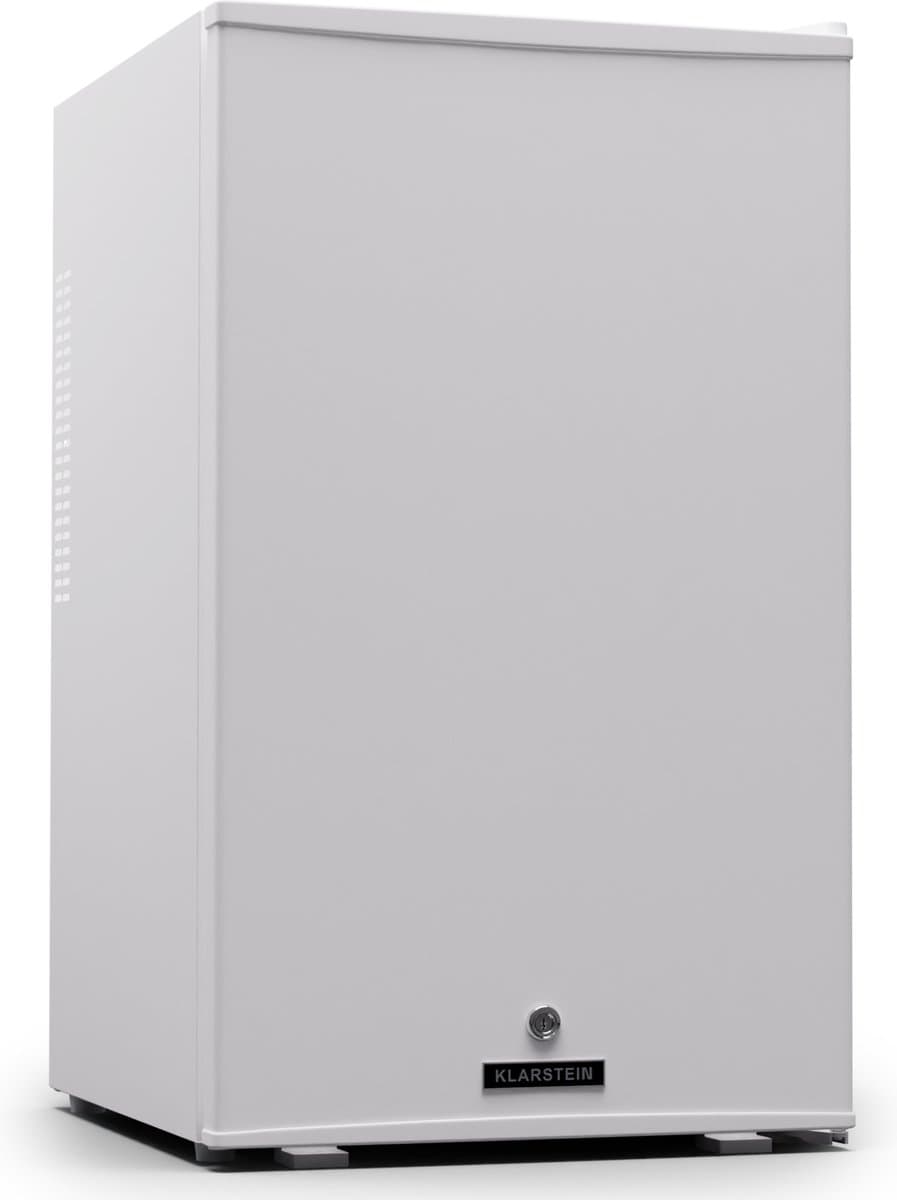 Klarstein Mini-Koelkast koelkast, mini koelkast met glazen deur, 68L voor drankjes, snacks & cosmetica, koelkast klein & geruisloos, regelbare schappen, kleine skincare koelkast huidverzorgingsproducten medicijnen - Minibar - 2L 35 dB 65W — afbeelding 1