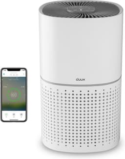 Duux Bright Smart Luchtreiniger - Luchtreiniger met HEPA filter en Ionisator - Air purifier met luchtkwaliteitssensor en indicator — thumbnail 1