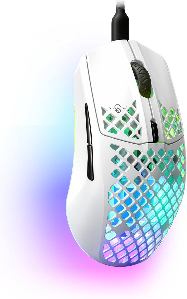 Steelseries Aerox 3 (2022) - Snow — afbeelding 1