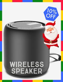 Mini Wireless Speaker-Draadloze Luidspreker Waterdichte Bluetooth 5.0 Stereo Sound Draadloze Luidspreker | Met Handvat- 5.0 Bluetooth Speaker Anti-Slip Siliconen Bodem, Mini IPX4 Waterdichte Hifi Subwoofer, Bt 5.0 Handsfree-Sinterklaas-Kerstcadeau- — thumbnail 3