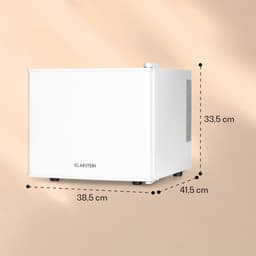 Klarstein Geheimversteck Mini koelkast - Barmodel - 2 Niveaus - 17 Liter - 26 dB - Thermo-elektrisch - Wit — thumbnail 5