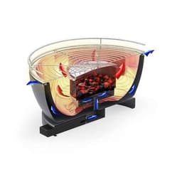 Feuerdesign Vesuvio Tafelbarbecue - Fuchsia — thumbnail 3