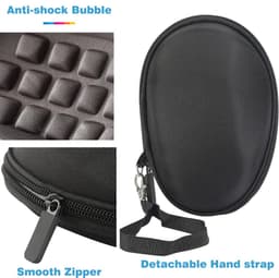 YONO Hard Case geschikt voor Logitech MX Master 3S - 3 - 2S - Draadloze Muis - Beschermhoes - Opbergtasje - Zwart — thumbnail 4