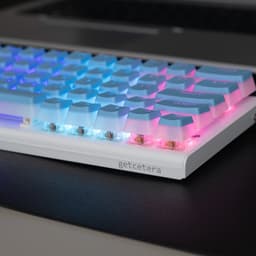 60% Mechanisch Gaming Keyboard – Pudding keycaps - RGB - Bedraad — thumbnail 2