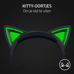 Razer gaming-hoofdtelefoon Kraken Kitty V2, zwart, RZ04-04730100-R3M1 — thumbnail 3