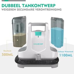 DailySupplies® Draagbare Vlekkenreiniger - Tapijtreiniger - Bank Reiniger - Wit — thumbnail 4