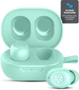 JLab JBuds Mini Draadloze Oordopjes - Bluetooth Oortjes Draadloos - 20 uur Batterijduur - Klein Design - Noise Cancelling Microfoon - Touch Sensoren - Multipoint - Mint — thumbnail 1