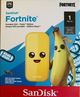 SanDisk SSD Portable 1TB Fortnite -Peely Edition 800MB/s USB3.2 — thumbnail 3