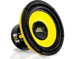 Pyle Auto Luidsprekers - 16,5 cm Midbass Woofer Geluidssysteem - 300 Watt - Geel