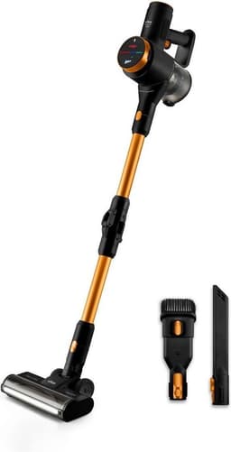 Ufesa Inspire U5 Digital 2-in-1-steelstofzuiger AC Droog Zakloos 0,5 l 300 W Zwart, Geel 2 Ah — thumbnail 1
