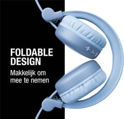 FRESH 'N REBEL Code Core On-ear Draadloze hoofdtelefoon Vivid Blue — thumbnail 4