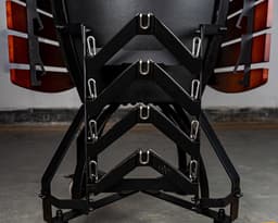 XL Kamado BBQ 23.5", Grill Bill Pro III - Supercompleet - Houtskoolmand - Multilevel System met gietijzeren en RVS roosters - Aslade - Grate Organizer - Onderstel met Extra Grote Wielen - Handlebar — thumbnail 3