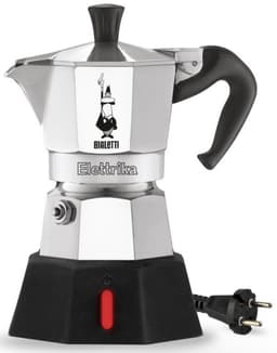 Bialetti Moka Elektrika 2 Kops – Elektrische Percolator – 230V – Aluminium – Italiaanse Espresso Maker — thumbnail 4