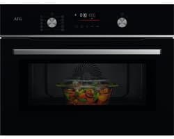 AEG OO5NK40WB 5000 serie CombiQuick - Inbouwoven - Heteluchtoven met Magnetron - 41 L