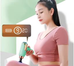 RelaxPro - Mini-massagepistool - Krachtig - Draagbaar - Stimulator voor spierontspanning — thumbnail 1