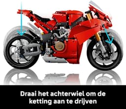 Lego Technic 42202 Ducati Panigale V4 S Motor Bouwstenen — thumbnail 5