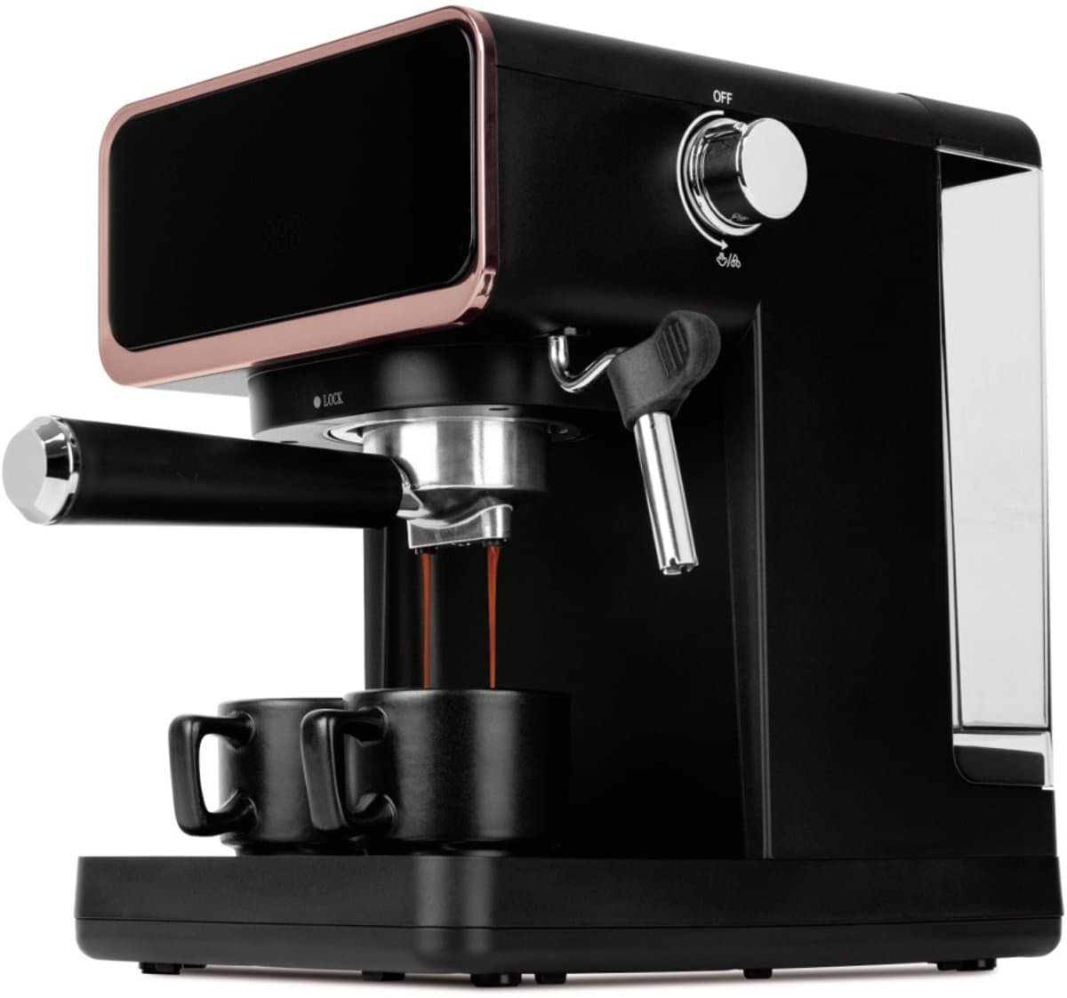 Berlingerhaus 9732 - Espresso - koffie - Senseo - Touchscreen - Machine - Black rose edition — afbeelding 1