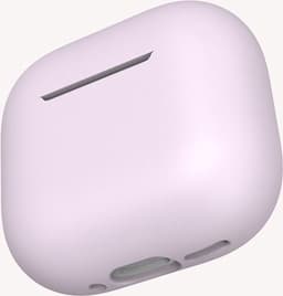 AirPods Hoesje geschikt voor Apple AirPods 4 – Lavendel - Siliconen Beschermende Case — thumbnail 2