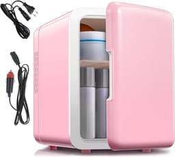 ApexArte® Minibar - Mini Koelkast - Skincare Fridge - Roze — thumbnail 1