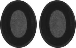 kwmobile 2x oorkussens geschikt voor Sennheiser HD201 / HD206 / HD180 / HD200 Pro - Earpads voor koptelefoon in zwart — thumbnail 4
