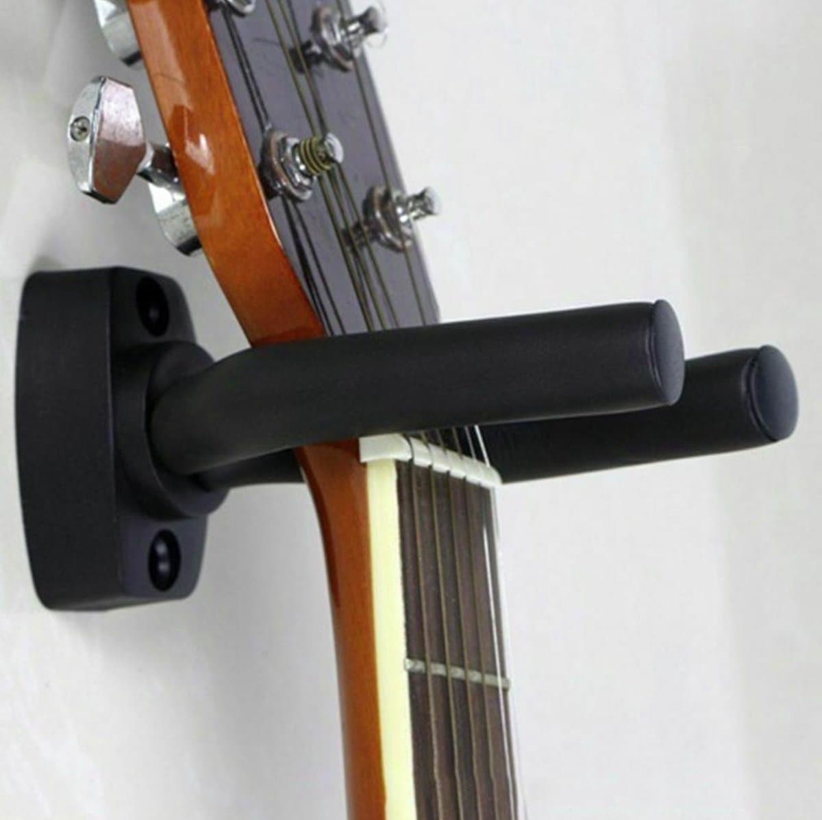 Gitaar Wandbeugel - Gitaarhouder Beugel Muur - Muur Haak / Wand - Gitaarhaak - Gitaar Hanger - Gitaarsteun - Akoestische - klassieke - elektische - basgitaar - Professioneel — afbeelding 1