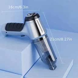 Bovista Kruimeldief - Handstofzuiger - Snoerloos - Draadloos - Auto Stofzuiger - Caravan - Best Verkocht - Car Vacuum Cleaner — thumbnail 4