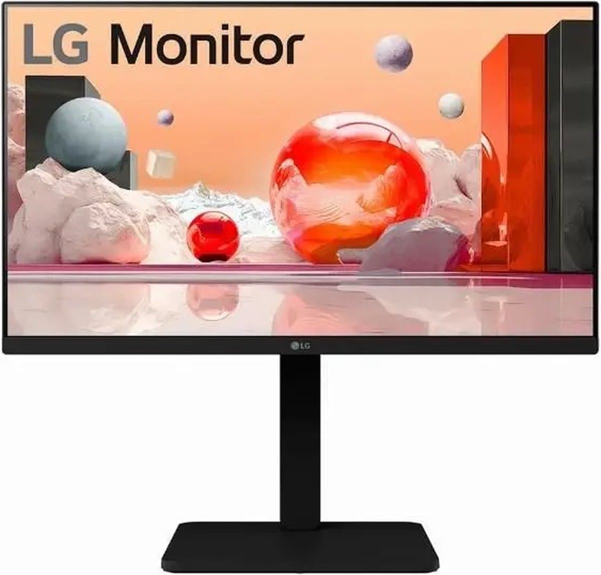 LG 24BA450 - Full HD IPS - 100Hz - 24 inch — afbeelding 1