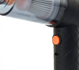 Auto stofzuiger draadloos - Kruimeldief - Handstofzuiger - Mini draadloze stofzuiger - Cadeau voor mannen - Air Duster - Droog & Nat - Autostofzuiger - USB C - Zwart — thumbnail 3