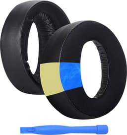 Vervangende Oorkussens voor Sony PlayStation 5 3D Pulse Wireless PS5 Hoofdtelefoons van MMOBIEL – Cooling Gel Koptelefoon Oorkussens - Noise Isolation Earpads – Zwart — thumbnail 1