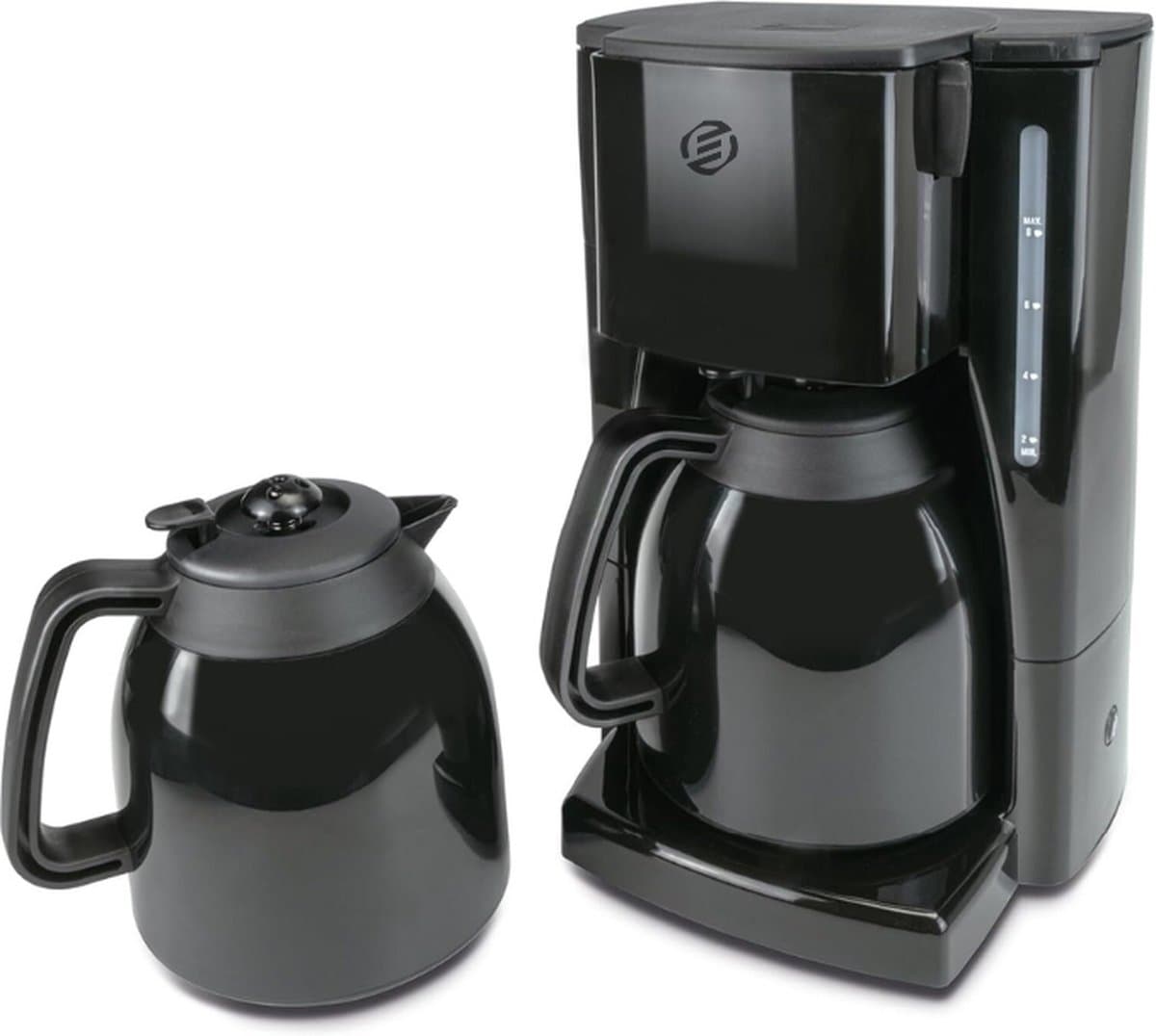 Equivera Koffiezetapparaat Met Thermoskan - Koffiezet - Koffiezetapparaat - Koffiezet Apparaat - Must Have Voor In Uw Keuken — afbeelding 1
