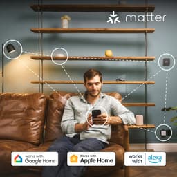 tado° Slimme Thermostaat X Bundel - Starterskit - Smart Thermostaat - incl. Matter Bridge - werkt met Google Home, Alexa & Apple Homekit - Bedrade variant - 7 Radiatorknoppen - Zwart/Wit — thumbnail 4