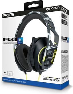 Nacon RIG 300 HSW Pro Bedrade Gaming Headset - PS5 & PS4 - Acid Camo — thumbnail 3