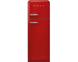 Smeg FAB30RRD5 - Koel- en vriescombinatie - Scharnier rechts - Rood