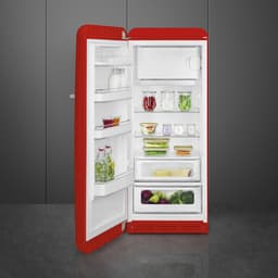 Smeg FAB28LRD5- Kastmodel koelkast - scharnier links - Rood — thumbnail 3
