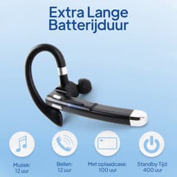 Techard Draadloze Headset Met Microfoon Bluetooth Headset Draadloos Met Noise Canceling Handsfree Bellen Met Bluetooth 5.3 - 2026 Model — thumbnail 4