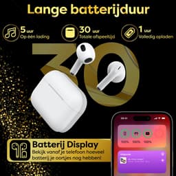 Volledig Draadloze Oordopjes - Bluetooth 5.3 - Oortjes Draadloos - Vernieuwd Design - Comfortabel - Hoge Geluidskwaliteit - Origineel Phreeze — thumbnail 5