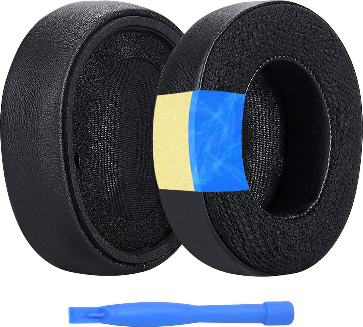 Vervangende Oorkussens voor SteelSeries Arctis Nova Pro Wireless Hoofdtelefoons van MMOBIEL – Cooling Gel Koptelefoon Oorkussens - Noise Isolation Earpads – Zwart — afbeelding 1