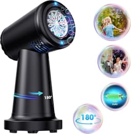 Xaviki Bellenblaasmachine - Bellenblaas Pistool - Automatisch - Kinderen - Bellenblaasmachines - Bubble Machine - Bellenblazer - Incl. Navulling — thumbnail 1