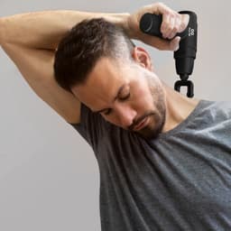 Dual R&D Massage Gun + GRATIS Adapter - Massage-Gun -Mini Massage gun - Massage Apparaat -Massagegun - Massage pistool - incl. 4 opzetstukken - Draadloos - Oplaadkabel — thumbnail 5