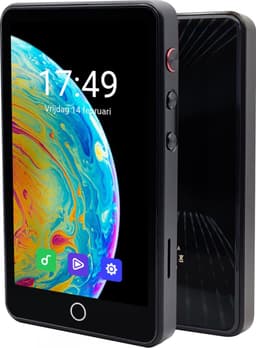 Smart MP3 Speler Bluetooth en Wifi - 16GB - 4 HD Touchscreen - BT 4.1 - MP4 Video Speler - Streaming Apps - Voice Recorder - M400 - Zwart — thumbnail 1